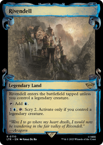 Rivendell [The Lord of the Rings: Tales of Middle-Earth Showcase Scrolls] - The Mythic Store | 24h Order Processing