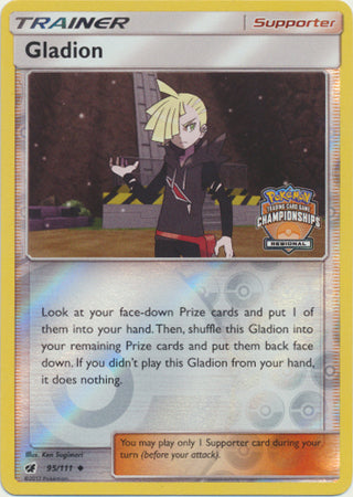 Gladion (95/111) (Regional Championship Promo) [Sun & Moon: Crimson Invasion] - The Mythic Store | 24h Order Processing