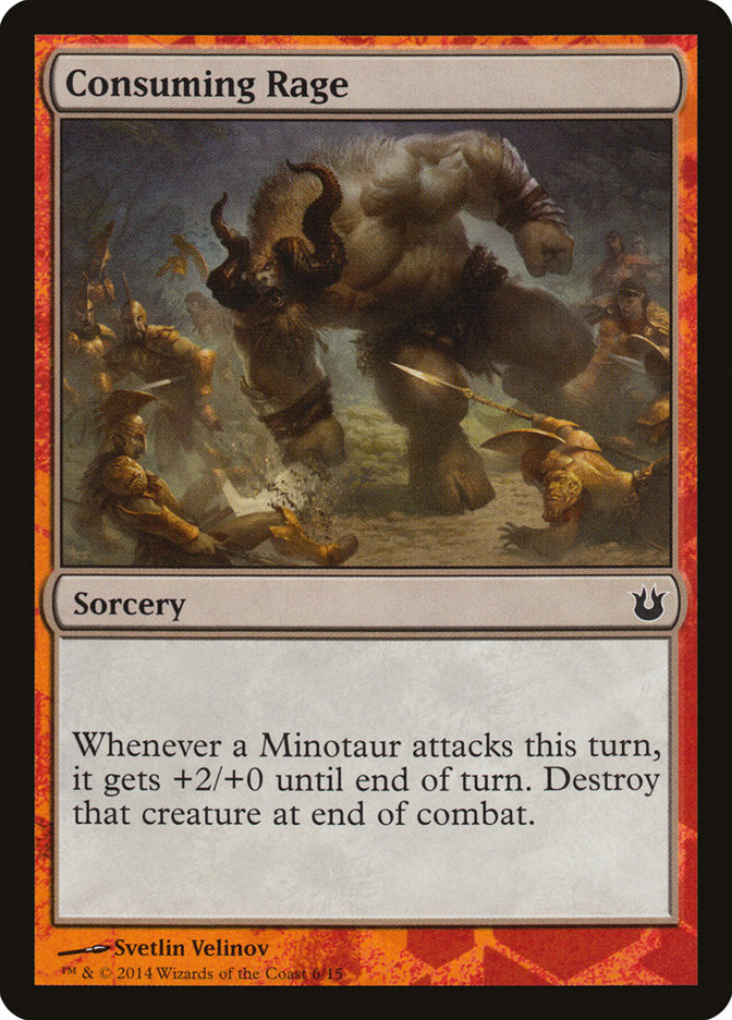 Consuming Rage [Born of the Gods Battle the Horde] - The Mythic Store | 24h Order Processing