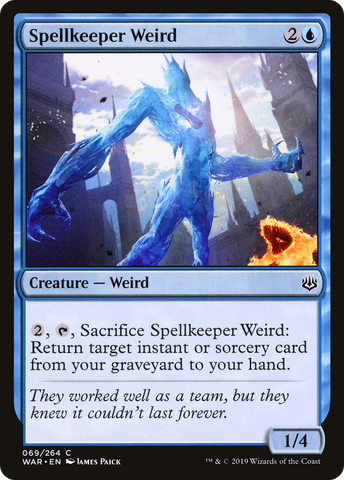 Spellkeeper Weird [War of the Spark] - The Mythic Store | 24h Order Processing