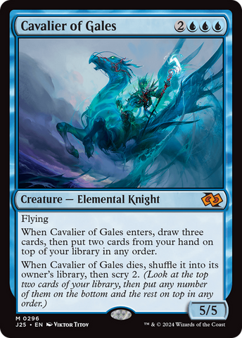 Cavalier of Gales [Foundations Jumpstart] - The Mythic Store | 24h Order Processing