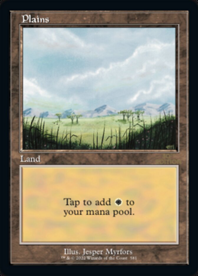 Plains (Retro) (581) [30th Anniversary Edition] - The Mythic Store | 24h Order Processing