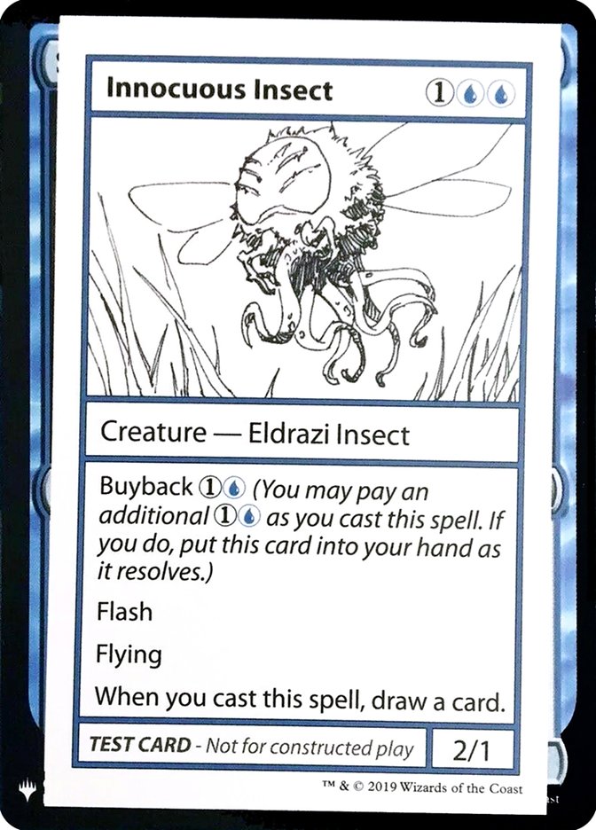 Innocuous Insect [Mystery Booster Playtest Cards] - The Mythic Store | 24h Order Processing