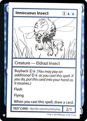 Innocuous Insect [Mystery Booster Playtest Cards] - The Mythic Store | 24h Order Processing