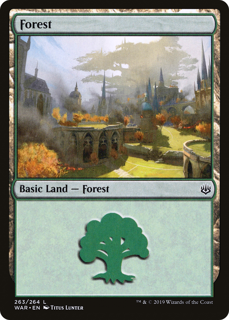 Forest (263) [War of the Spark] - The Mythic Store | 24h Order Processing