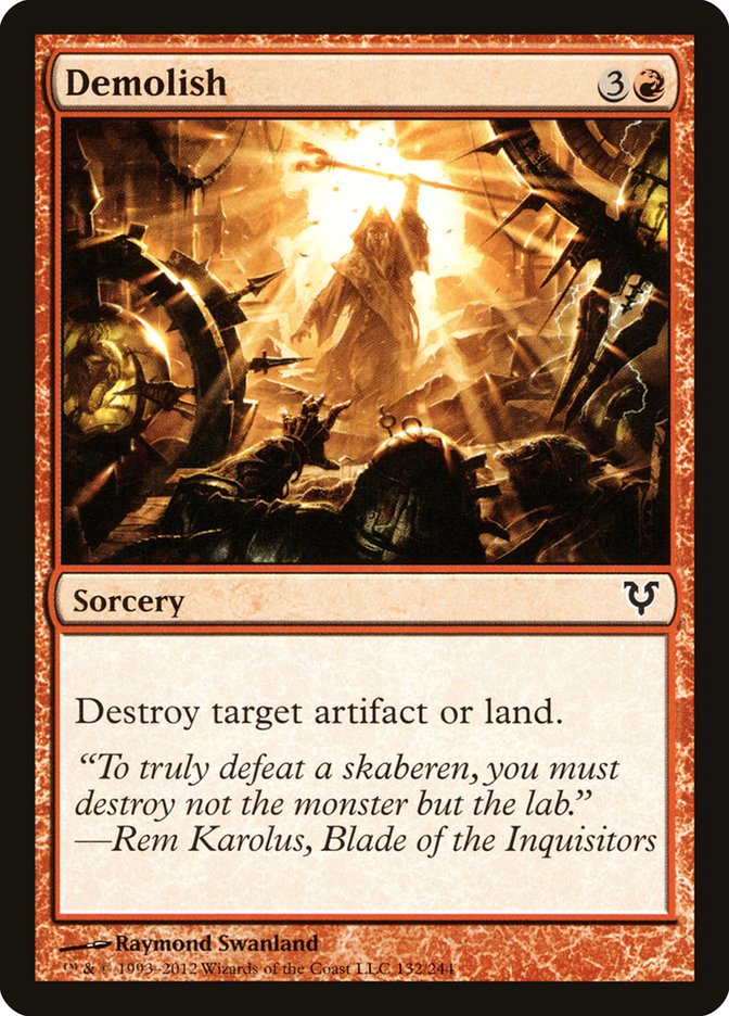 Demolish [Avacyn Restored] - The Mythic Store | 24h Order Processing