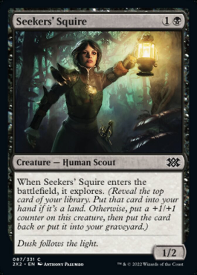 Seekers' Squire [Double Masters 2022] - The Mythic Store | 24h Order Processing