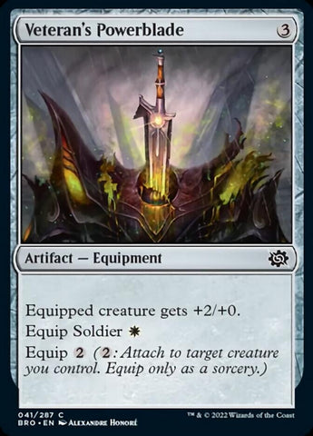 Veteran's Powerblade [The Brothers' War] - The Mythic Store | 24h Order Processing