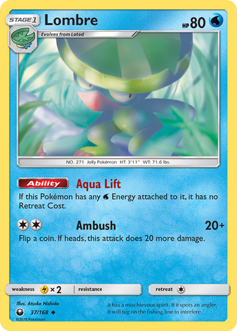 Lombre (37/168) [Sun & Moon: Celestial Storm] - The Mythic Store | 24h Order Processing