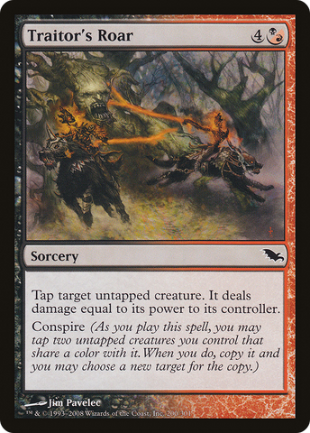 Traitor's Roar [Shadowmoor] - The Mythic Store | 24h Order Processing