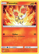 Fennekin (14/131) [Sun & Moon: Forbidden Light] - The Mythic Store | 24h Order Processing