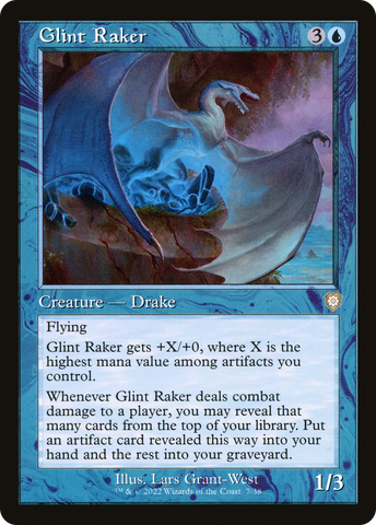 Glint Raker (Retro) [The Brothers' War Commander] - The Mythic Store | 24h Order Processing