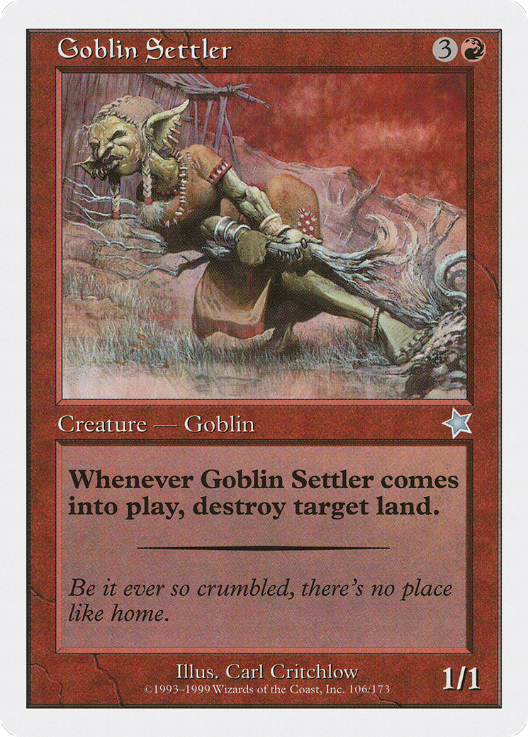 Goblin Settler [Starter 1999] - The Mythic Store | 24h Order Processing
