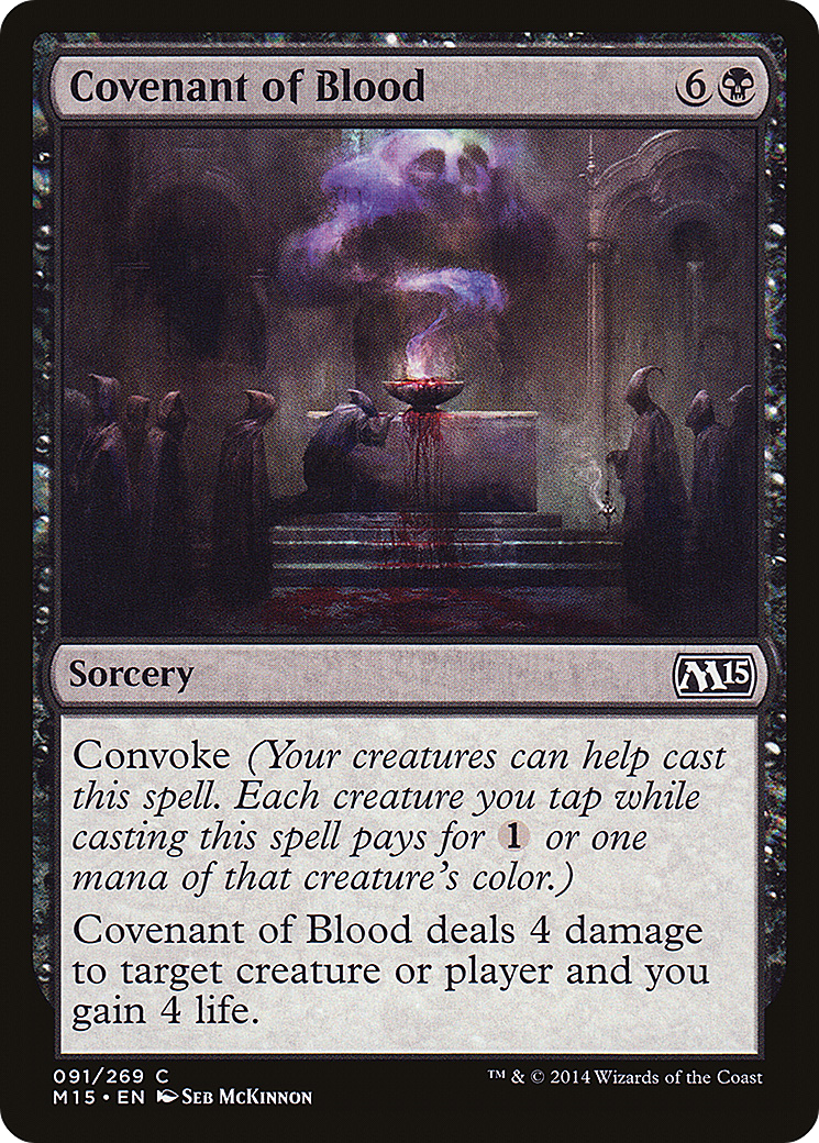 Covenant of Blood [Magic 2015] - The Mythic Store | 24h Order Processing