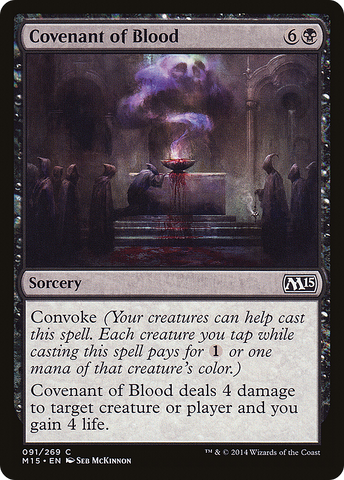 Covenant of Blood [Magic 2015] - The Mythic Store | 24h Order Processing