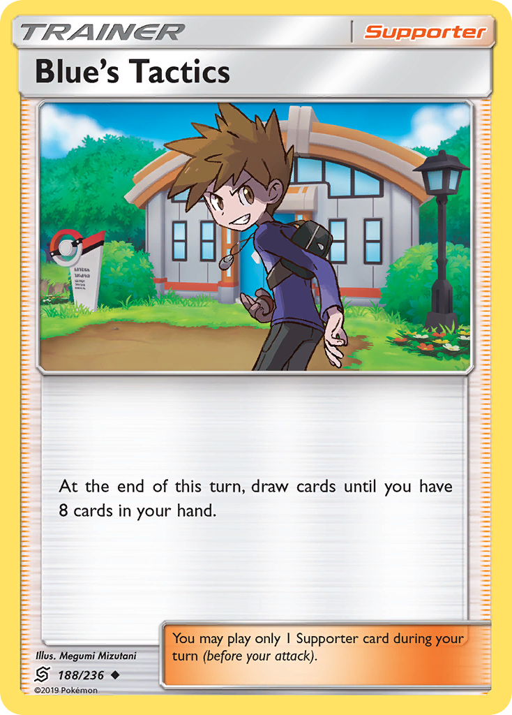 Blue's Tactics (188/236) [Sun & Moon: Unified Minds] - The Mythic Store | 24h Order Processing