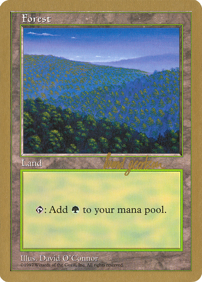 Forest (418) (Svend Geertsen) [World Championship Decks 1997] - The Mythic Store | 24h Order Processing