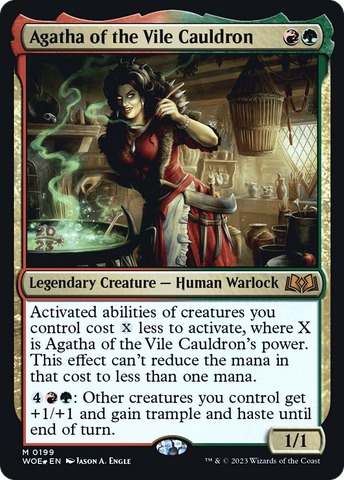 Agatha of the Vile Cauldron [Wilds of Eldraine Prerelease Promos] - The Mythic Store | 24h Order Processing