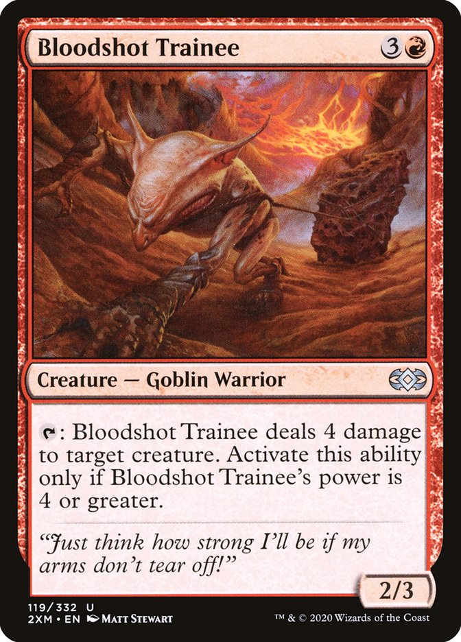 Bloodshot Trainee [Double Masters] - The Mythic Store | 24h Order Processing