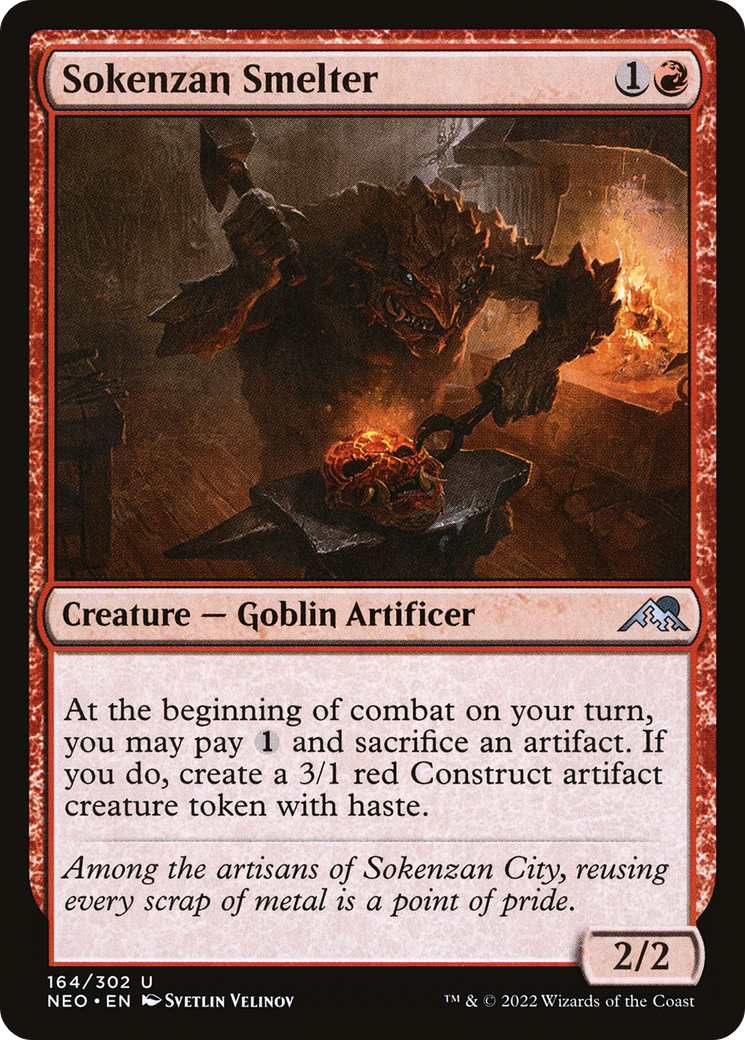 Sokenzan Smelter [Kamigawa: Neon Dynasty] - The Mythic Store | 24h Order Processing