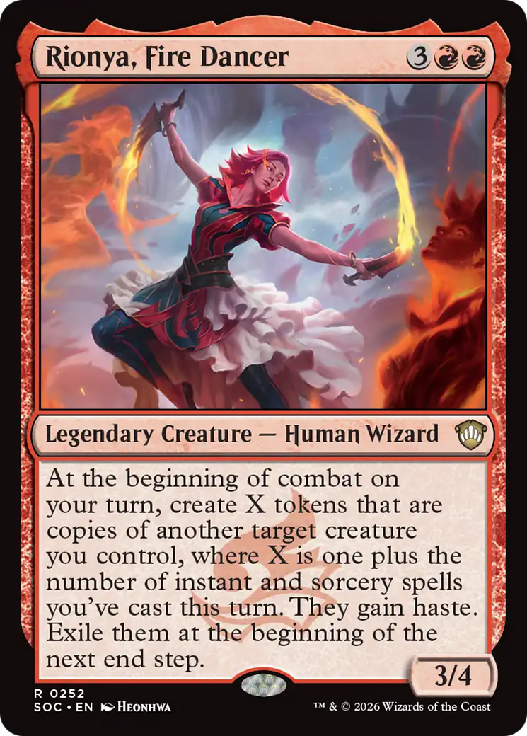 Rionya, Fire Dancer [Secrets of Strixhaven Commander] - The Mythic Store | 24h Order Processing
