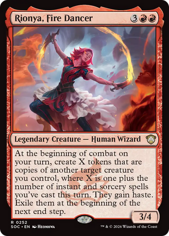 Rionya, Fire Dancer [Secrets of Strixhaven Commander] - The Mythic Store | 24h Order Processing