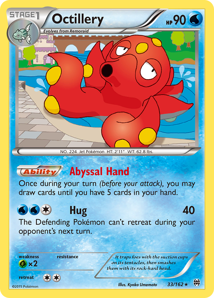 Octillery (33/162) [XY: BREAKthrough] - The Mythic Store | 24h Order Processing