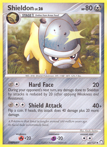 Shieldon (63/123) [Diamond & Pearl: Mysterious Treasures] - The Mythic Store | 24h Order Processing