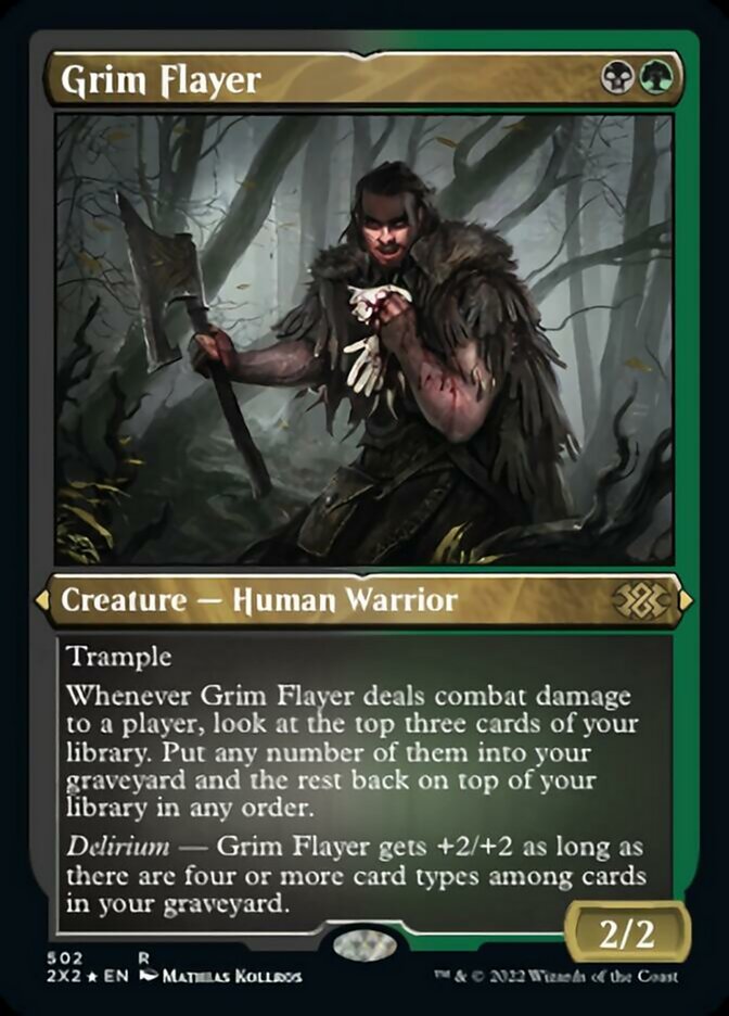 Grim Flayer (Foil Etched) [Double Masters 2022] - The Mythic Store | 24h Order Processing