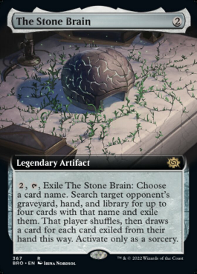 The Stone Brain (Extended Art) [The Brothers' War] - The Mythic Store | 24h Order Processing