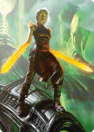 Nahiri, the Unforgiving Art Card [Phyrexia: All Will Be One Art Series] - The Mythic Store | 24h Order Processing