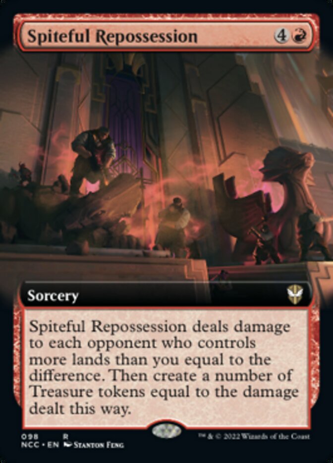 Spiteful Repossession (Extended Art) [Streets of New Capenna Commander] - The Mythic Store | 24h Order Processing