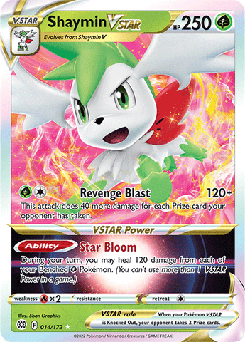 Shaymin VSTAR (014/172) [Sword & Shield: Brilliant Stars] - The Mythic Store | 24h Order Processing