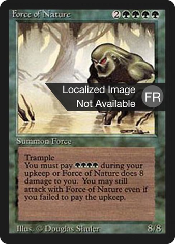 Force of Nature [Foreign Black Border] - The Mythic Store | 24h Order Processing