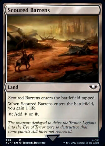Scoured Barrens [Warhammer 40,000] - The Mythic Store | 24h Order Processing