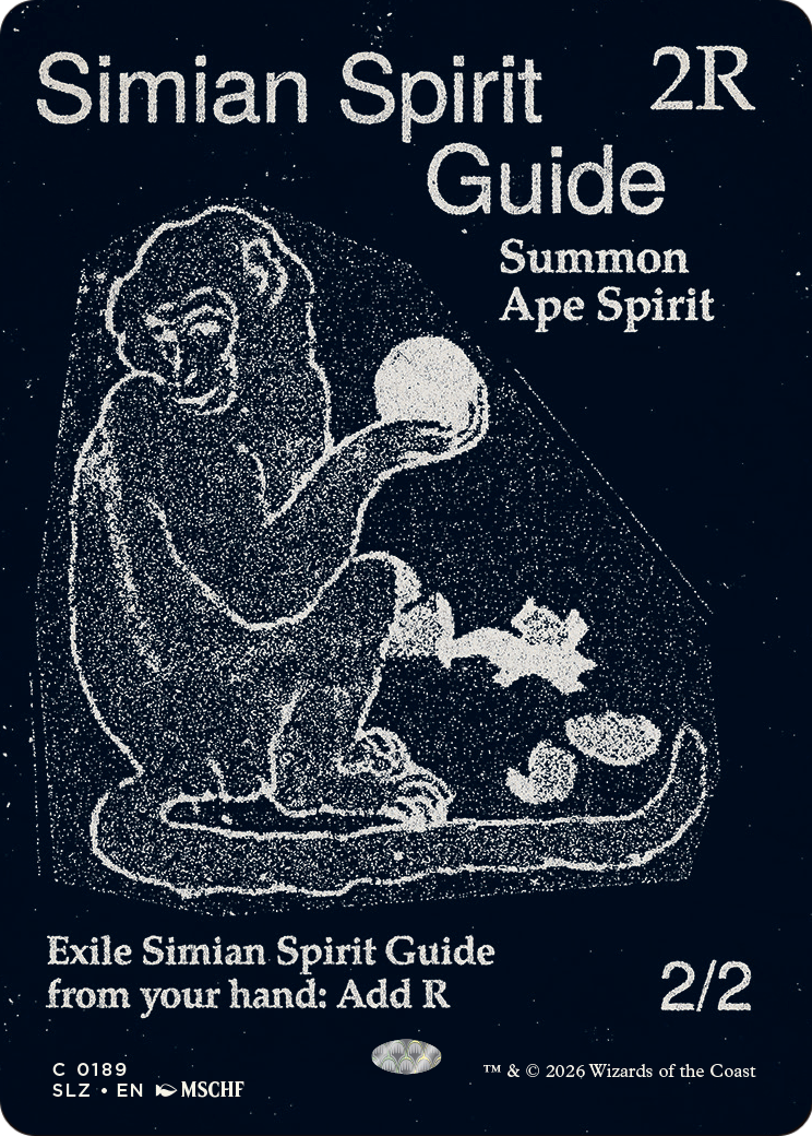 Simian Spirit Guide (0189) [Secret Lair x MSCHF: The Zeta Set] - The Mythic Store | 24h Order Processing