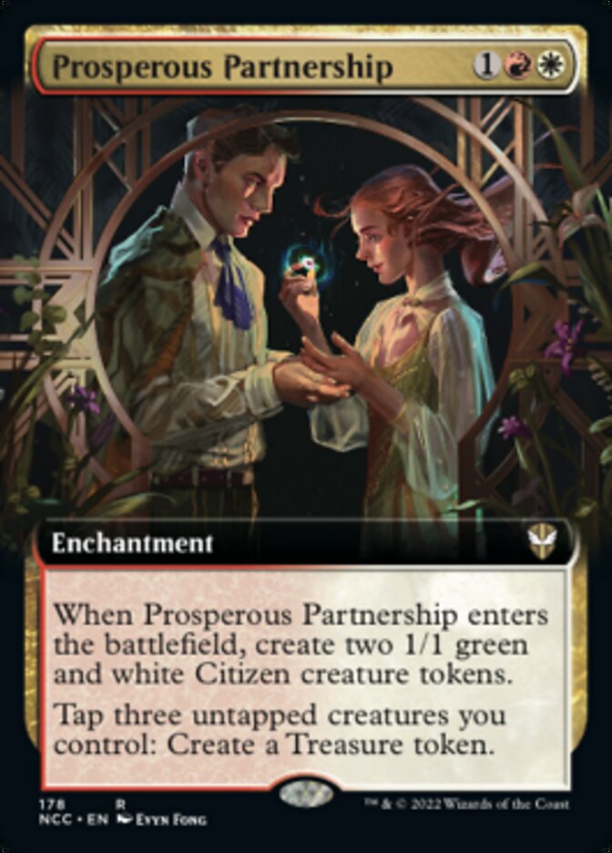 Prosperous Partnership (Extended Art) [Streets of New Capenna Commander] - The Mythic Store | 24h Order Processing