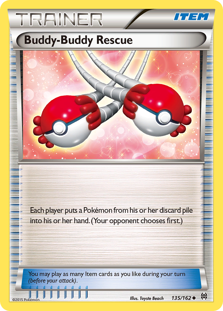 Buddy-Buddy Rescue (135/162) [XY: BREAKthrough] - The Mythic Store | 24h Order Processing
