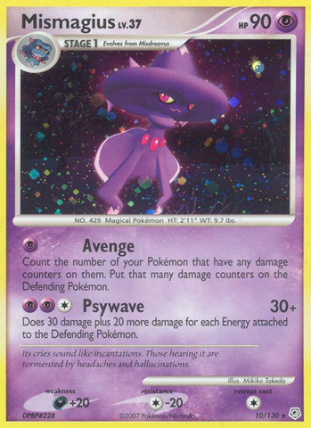 Mismagius (10/130) [Diamond & Pearl: Base Set] - The Mythic Store | 24h Order Processing