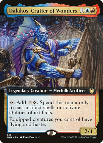 Dalakos, Crafter of Wonders (Extended Art) [Theros Beyond Death] - The Mythic Store | 24h Order Processing