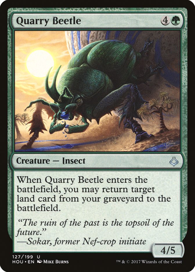 Quarry Beetle [Hour of Devastation] - The Mythic Store | 24h Order Processing