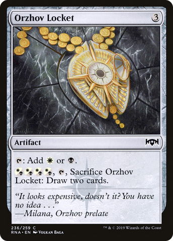 Orzhov Locket [Ravnica Allegiance] - The Mythic Store | 24h Order Processing
