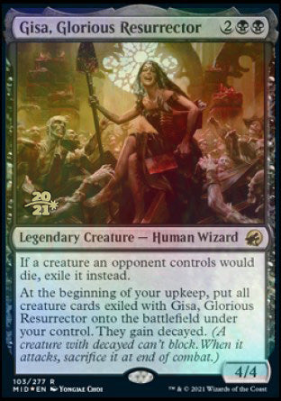 Gisa, Glorious Resurrector [Innistrad: Midnight Hunt Prerelease Promos] - The Mythic Store | 24h Order Processing