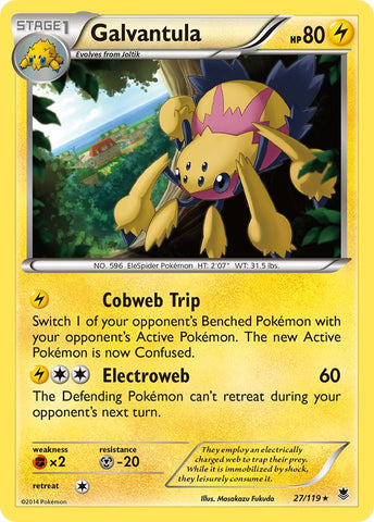 Galvantula(27/119) (Theme Deck Exclusive) [XY: Phantom Forces] - The Mythic Store | 24h Order Processing