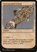 Stonespeaker Crystal (Showcase) [Commander Legends: Battle for Baldur's Gate] - The Mythic Store | 24h Order Processing