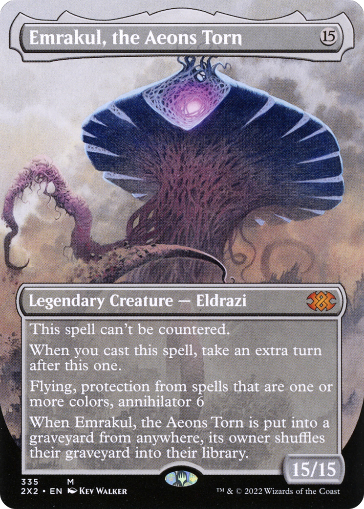 Emrakul, the Aeons Torn (Borderless Alternate Art) [Double Masters 2022] - The Mythic Store | 24h Order Processing