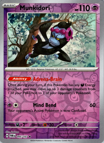 Munkidori (095/167) [Scarlet & Violet: Twilight Masquerade] - The Mythic Store | 24h Order Processing