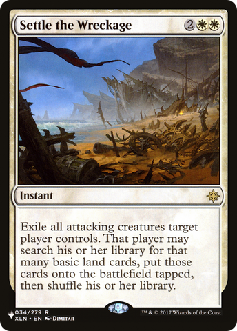Settle the Wreckage [The List] - The Mythic Store | 24h Order Processing