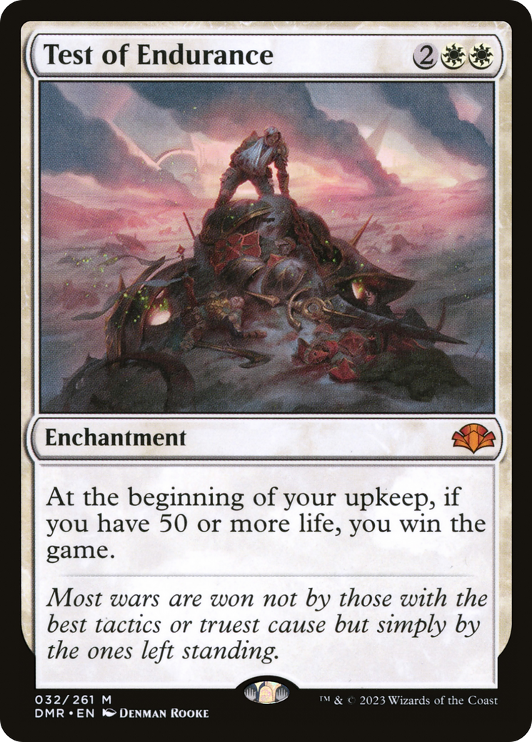 Test of Endurance [Dominaria Remastered] - The Mythic Store | 24h Order Processing