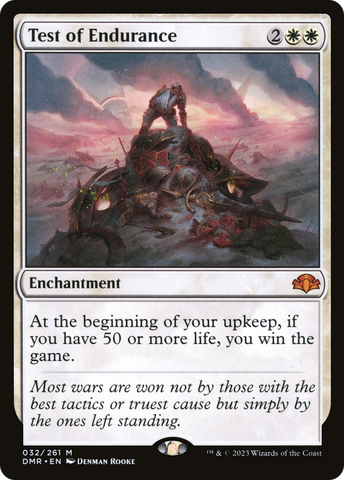 Test of Endurance [Dominaria Remastered] - The Mythic Store | 24h Order Processing